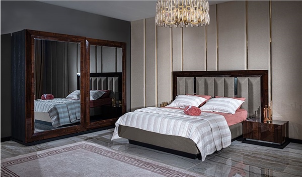Mercan Luxury Bazalı Yatak Odası